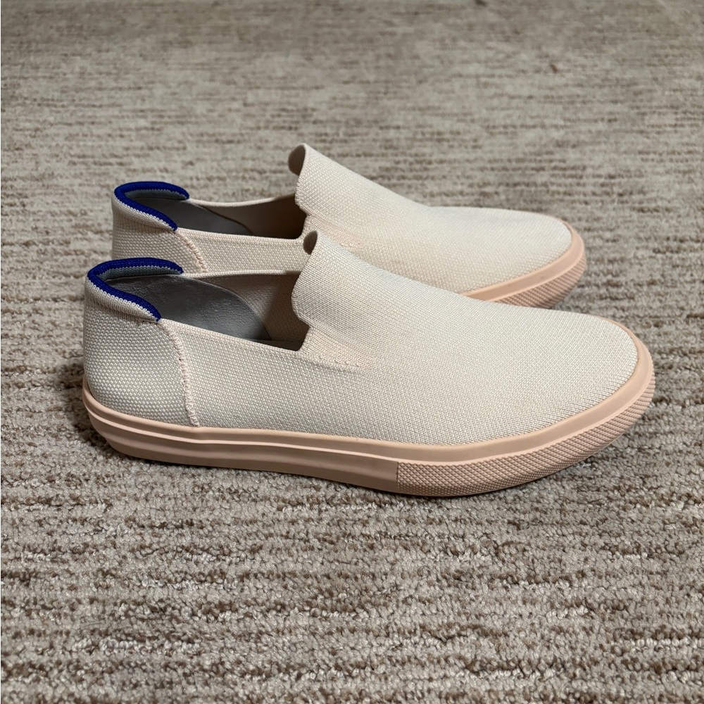 Rothy’s City slip on sneakers pale pink women’s size 9